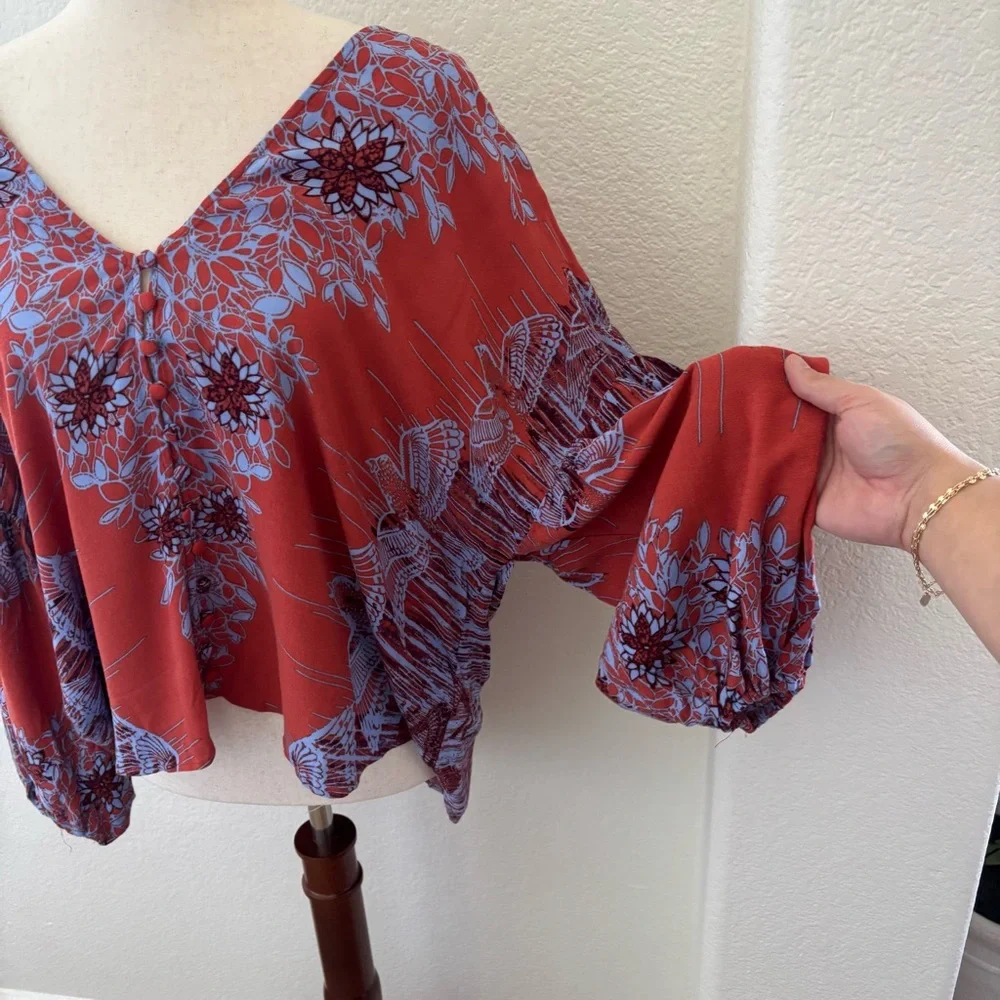 Free‎ People birds of a feather top Size XS
